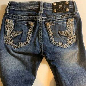 MissMe Boot Cut Jeans Size 14